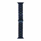 Strains Metal Watch Band For Apple Watch Ultra 49mm / Series 8&7 45mm / SE 2&6&SE&5&4 44mm / 3&2&1 42mm(Blue) - 1