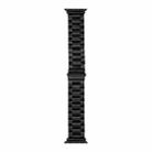 Strains Metal Watch Band For Apple Watch Series 8&7 41mm / SE 2&6&SE&5&4 40mm / 3&2&1 38mm(Black) - 1