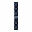 Strains Metal Watch Band For Apple Watch Series 8&7 41mm / SE 2&6&SE&5&4 40mm / 3&2&1 38mm(Blue) - 1