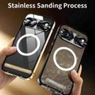 For Google Pixel 9 Pro MagSafe Magnetic Frosted Metal Phone Case(Gold) - 3