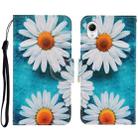For Samsung Galaxy A23e Colored Drawing Pattern Leather Phone Case(Daisy) - 1