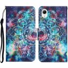 For Samsung Galaxy A23e Colored Drawing Pattern Leather Phone Case(Star Mandala) - 1