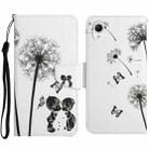 For Samsung Galaxy A23e Colored Drawing Pattern Leather Phone Case(Dandelion) - 1