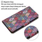 For OPPO A17 Colored Drawing Pattern Leather Phone Case(Diamond Kaleidoscope) - 6