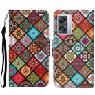 For OPPO A57 2022 Colored Drawing Pattern Leather Phone Case(Ethnic Style) - 1