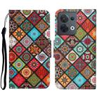 For OPPO Reno8 Colored Drawing Pattern Leather Phone Case(Ethnic Style) - 1