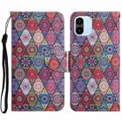 For Xiaomi Redmi A1 Colored Drawing Pattern Leather Phone Case(Diamond Kaleidoscope) - 1