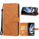 For OnePlus Nord CE 3 Leather Phone Case(Brown) - 1