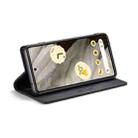 For Google Pixel 7 AutSpace A01 Retro Skin-feel Crazy Horse Texture Flip PU Phone Case(Black) - 5