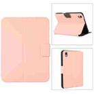 For iPad 10th Gen 10.9 2022 Magnetic Buckle Leather Tablet Case(Pink) - 1