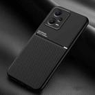 For Xiaomi Redmi Note 12 Pro+ Classic Tilt Magnetic Phone Case(Black) - 1