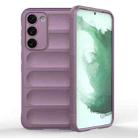 For Samsung Galaxy S23+ 5G Magic Shield TPU + Flannel Phone Case(Purple) - 1