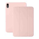 For iPad 10th Gen 10.9 2022 3-fold Magnetic Leather Smart Tablet Case(Pink) - 1