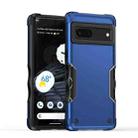 For Google Pixel 7 Non-slip Shockproof Armor Phone Case(Blue) - 1