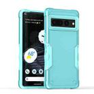 For Google Pixel 7 Pro Non-slip Shockproof Armor Phone Case(Mint Green) - 1