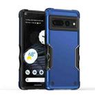 For Google Pixel 7 Pro Non-slip Shockproof Armor Phone Case(Blue) - 1