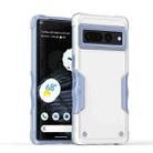 For Google Pixel 7 Pro Non-slip Shockproof Armor Phone Case(White) - 1