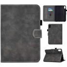 For iPad 10th Gen 10.9 2022 Cowhide Texture Tablet Leather Smart Case(Grey) - 1