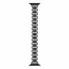 U-chain Metal Watch Band For Apple Watch Ultra 49mm&Watch Ultra 2 49mm / Series 9&8&7 45mm / SE 3&SE 2&6&SE&5&4 44mm / 3&2&1 42mm(Black) - 1