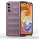 For Samsung Galaxy A14 5G Magic Shield TPU + Flannel Phone Case(Purple) - 1