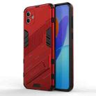 For Samsung Galaxy A04 4G Punk Armor 2 in 1 PC + TPU Shockproof Phone Case(Red) - 1
