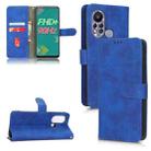 For Infinix Hot 11s Skin Feel Magnetic Flip Leather Phone Case(Blue) - 1