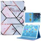 For iPad 10th Gen 10.9 2022 Colored Drawing Leather Smart Tablet Case(Grid) - 1