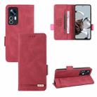 For Xiaomi 12T / 12T Pro / Redmi K50 Ultra Magnetic Clasp Leather Phone Case(Red) - 1