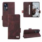 For Xiaomi 12T / 12T Pro / Redmi K50 Ultra Magnetic Clasp Leather Phone Case(Brown) - 1