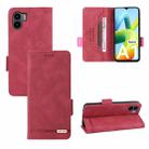 For Xiaomi Redmi A1 Magnetic Clasp Leather Phone Case(Red) - 1