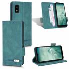 For Sharp Aquos Wish SHG06 Magnetic Clasp Leather Phone Case(Green) - 1