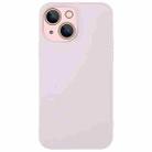 For iPhone 14 AG Frosted Sweatproof Shockproof Phone Case(Pink) - 1