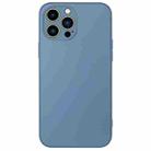 For iPhone 14 Pro AG Frosted Sweatproof Shockproof Phone Case(Navy Blue) - 1