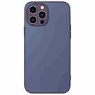 For iPhone 14 Pro Max AG Frosted Sweatproof Shockproof Phone Case(Purple) - 1