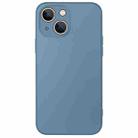 For iPhone 13 AG Frosted Sweatproof Shockproof Phone Case(Navy Blue) - 1