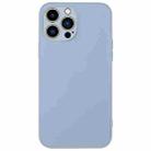 For iPhone 13 Pro Max AG Frosted Sweatproof Shockproof Phone Case(Sierra Blue) - 1