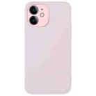 For iPhone 12 AG Frosted Sweatproof Shockproof Phone Case(Pink) - 1