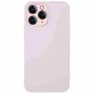 For iPhone 12 Pro AG Frosted Sweatproof Shockproof Phone Case(Pink) - 1