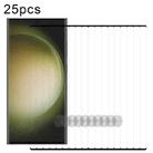 For Samsung Galaxy S23 Ultra 5G 25pcs 3D Curved Edge Full Screen Edge Glue Tempered Glass Film - 1