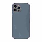 For iPhone 14 Pro Electroplating AG Frosted Phone Case(Grey) - 1