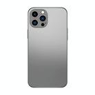 For iPhone 13 Pro Electroplating AG Frosted Phone Case(Silver Grey) - 1