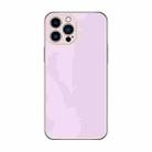 For iPhone 13 Pro Electroplating AG Frosted Phone Case(Pink) - 1