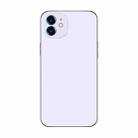 For iPhone 12 Electroplating AG Frosted Phone Case(White) - 1