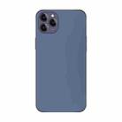 For iPhone 12 Pro Electroplating AG Frosted Phone Case(Dark Purple) - 1