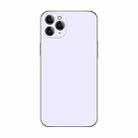 For iPhone 12 Pro Electroplating AG Frosted Phone Case(White) - 1