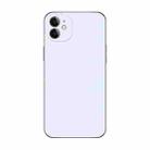 For iPhone 11 Electroplating AG Frosted Phone Case(White) - 1