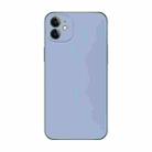 For iPhone 11 Electroplating AG Frosted Phone Case(Sierra Blue) - 1