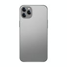 For iPhone 11 Pro Max Electroplating AG Frosted Phone Case(Silver Grey) - 1