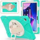 For Lenovo Tab M10 10.1 3rd Gen Silicone + PC Protective Tablet Case(Mint Green) - 1