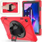 For Lenovo Tab M10 10.1 3rd Gen Silicone + PC Protective Tablet Case(Red) - 1